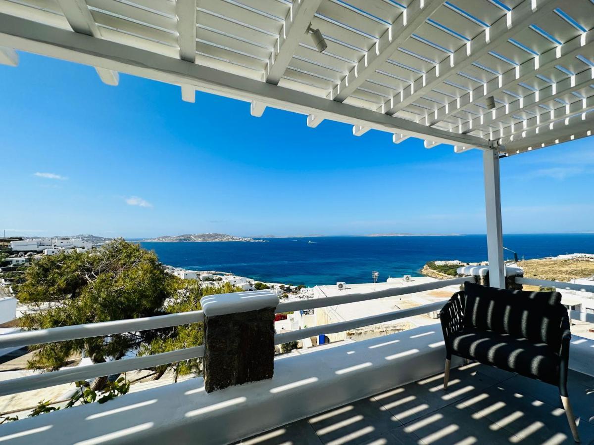 Seaview & Jacuzzi Summer Residence Mykonos Town المظهر الخارجي الصورة
